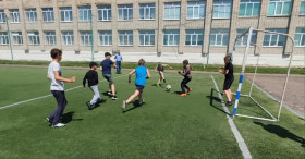Спартакиада школьников среди учащихся по мини-футболу.